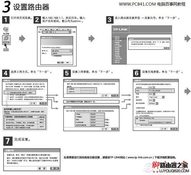 第三步：路由器设置