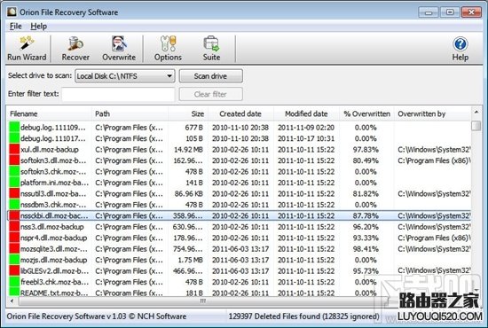 Orion File Recovery Software