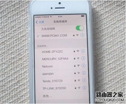 iPhone6怎么连隐藏wifi