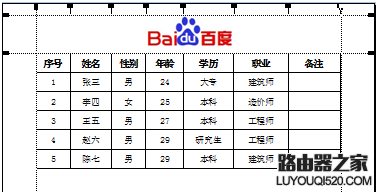 如何在excel表格页眉处插入图片