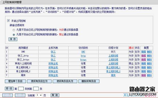 fast迅捷路由器上网控制怎么设置