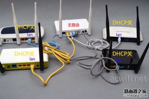 多个路由器怎么连接和设置